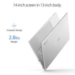 ASUS 14" Chromebook - Intel Core M3-8100Y - 8GB - 64GB eMMC - Silver C425TA-M364 - Image 2