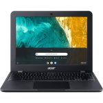 Acer Chromebook 512 C851T C851T-C6Xb 12" Touchscreen Chromebook - 1366 X 912 - Intel Celeron N4020 Dual-Core (2 Core) 1.10 Ghz - 4 Gb Total Ram - 32 Gb Flash Memory - Shale Black - Image 3