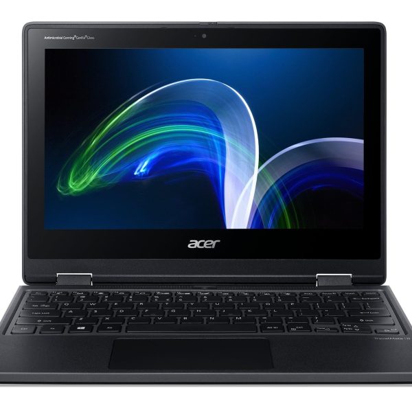 Acer Travelmate Spin B3 Tmb311R-31-C8Gz Hybrid (2-In-1) 29.5 Cm (11.6") Touchscreen Hd Intel® Celeron® N 4 Gb Ddr4-Sdram 64 Gb Flash Wi-Fi 5 (802.11Ac) Windows 10 Pro Black