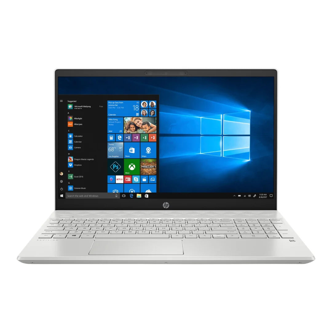 HP Pavilion – 15.6" FHD Touch – i5-1035G1 – 8GB RAM – 256GB SSD – Silver – 15-cs3079nr - Image 1